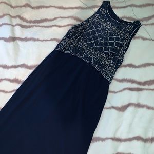 Jackie Jon Prom Dress Royal Blue